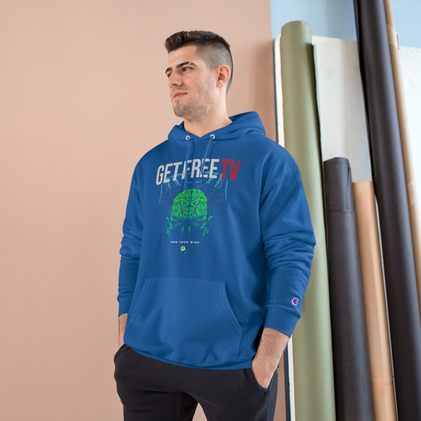 FREE YOUR MIND FROM THE PUPPETEERS Premium Hoodie