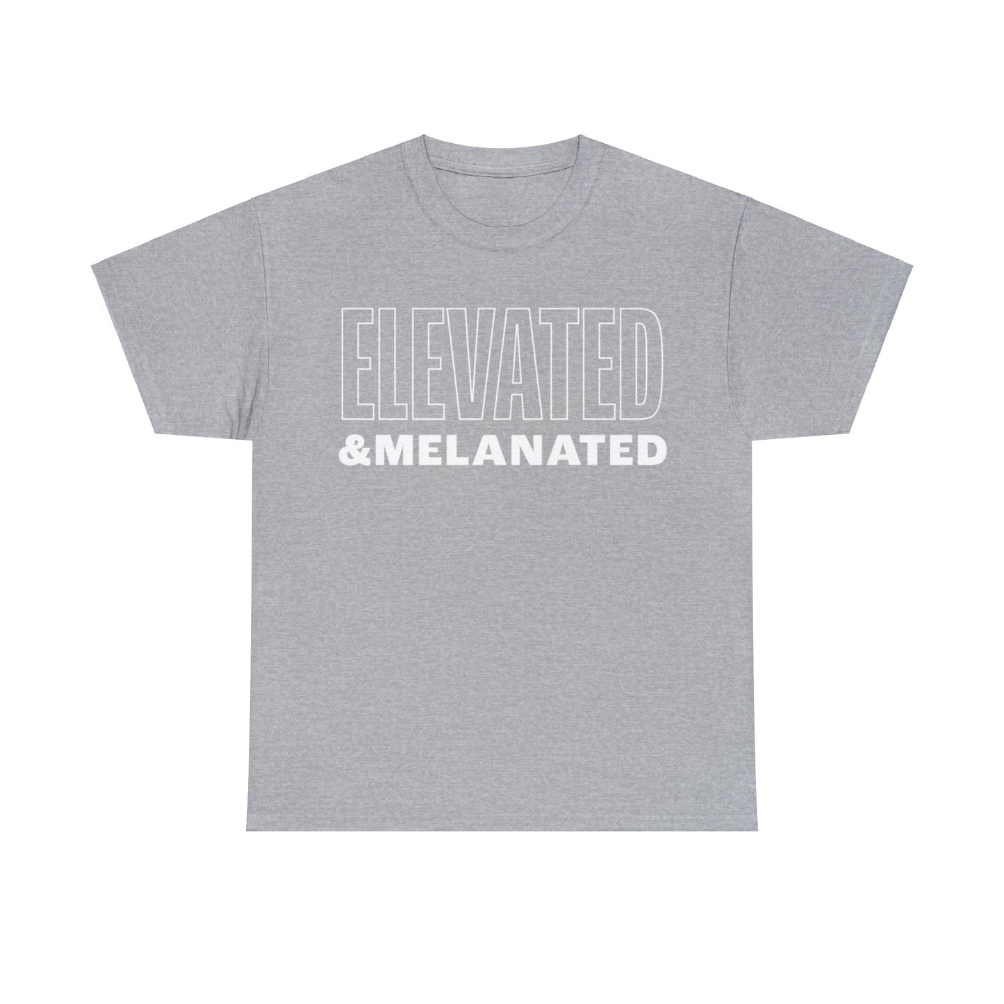 ELEVATED AND MELANATED STACKED TEE