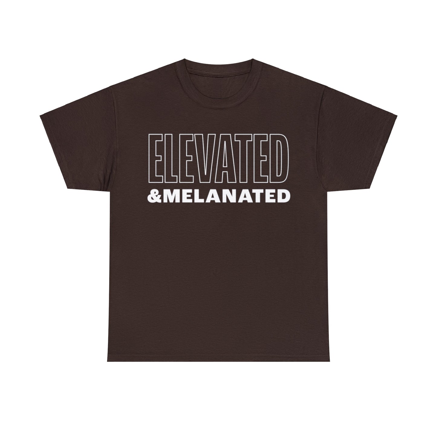 ELEVATED AND MELANATED STACKED TEE