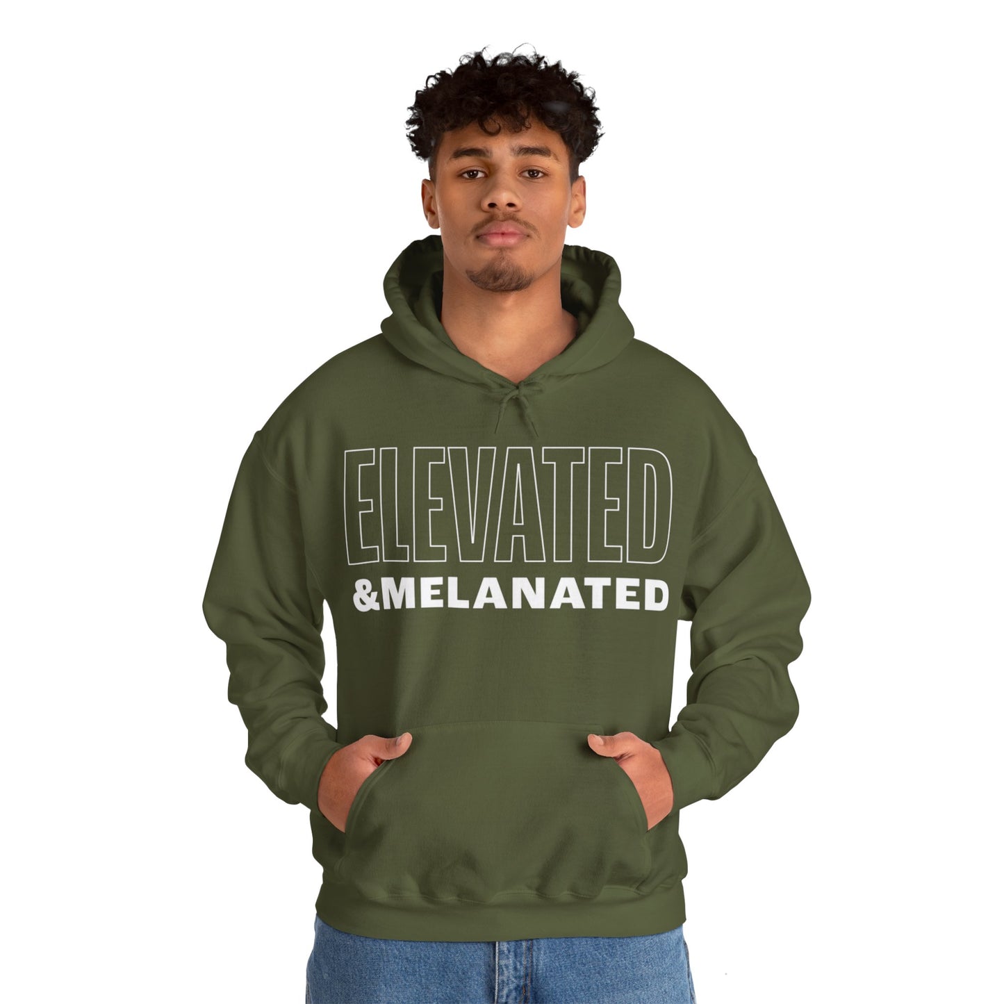 ELEVATED & MELANATED Light Hoodie