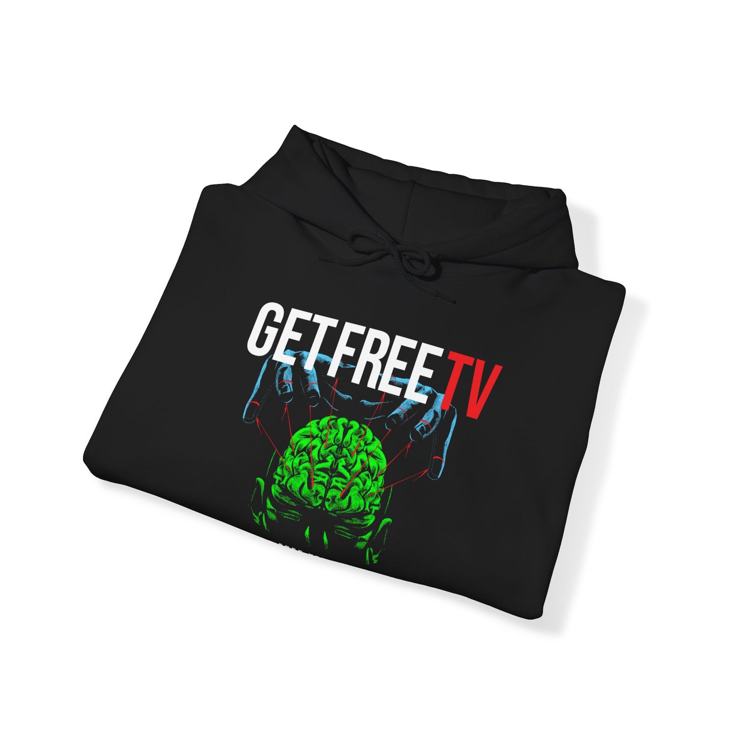 FREE YOUR MIND FROM THE PUPPETEERS Light Hoodie