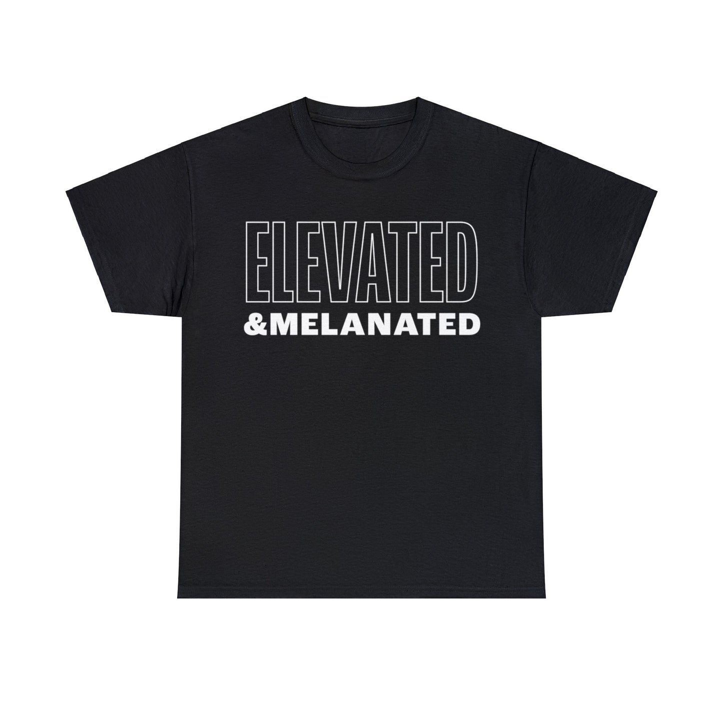 ELEVATED AND MELANATED STACKED TEE