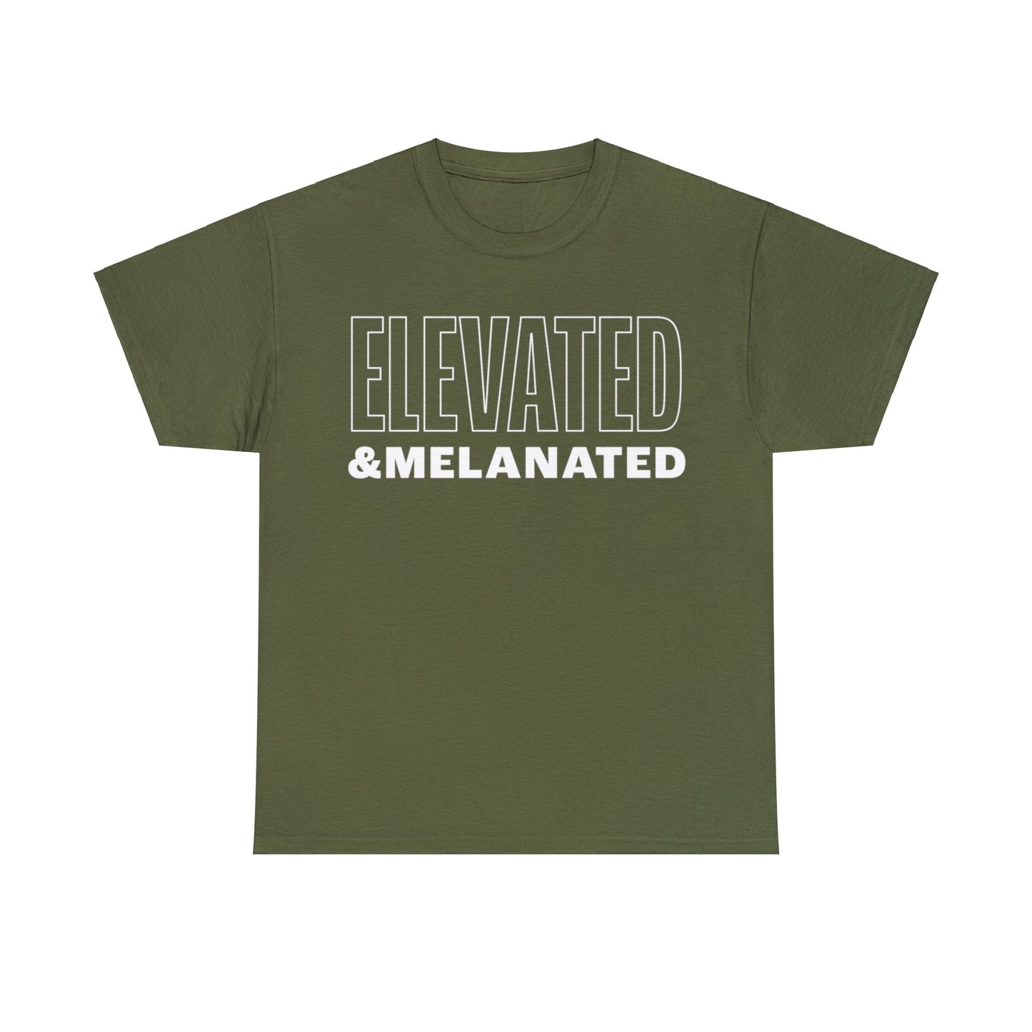 ELEVATED AND MELANATED STACKED TEE