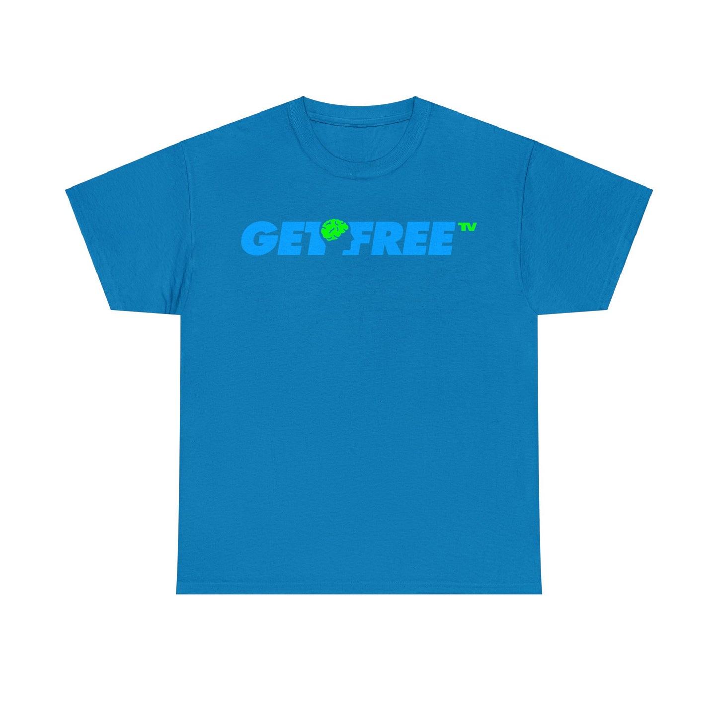 GETFREE BLUE BOX TEE