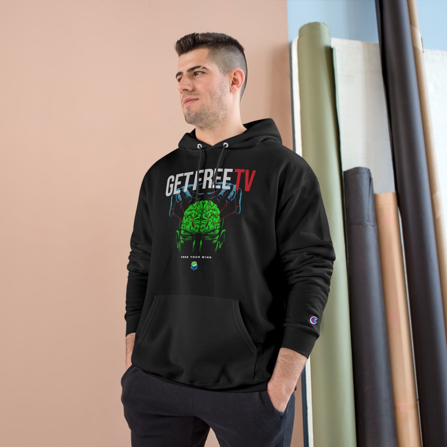 FREE YOUR MIND FROM THE PUPPETEERS Premium Hoodie