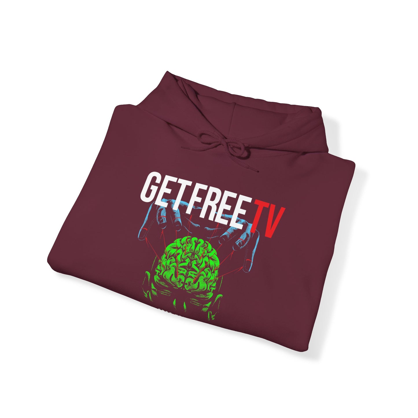 FREE YOUR MIND FROM THE PUPPETEERS Light Hoodie