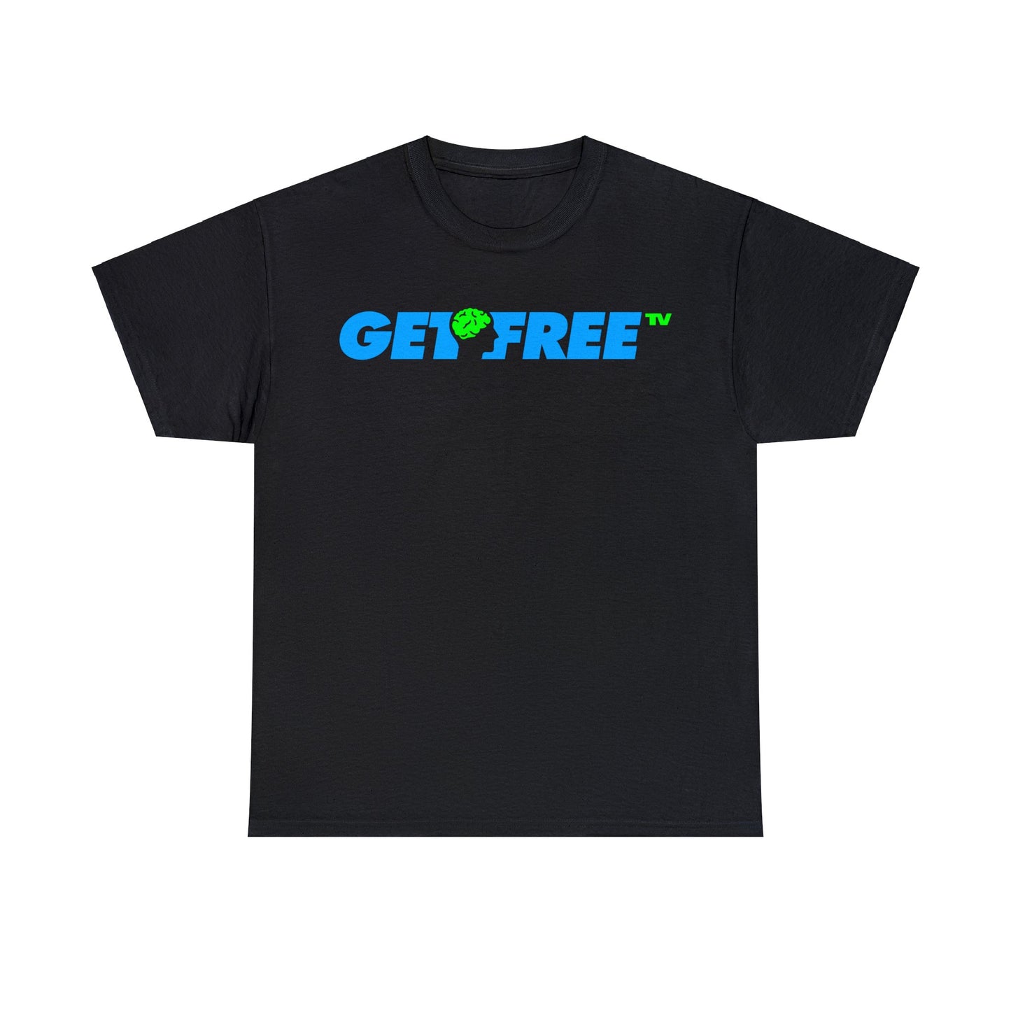 GETFREE BLUE BOX TEE