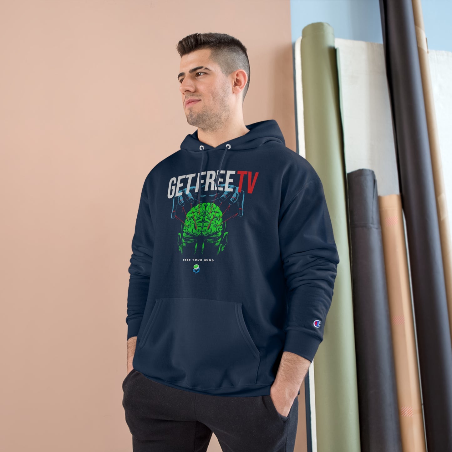 FREE YOUR MIND FROM THE PUPPETEERS Premium Hoodie