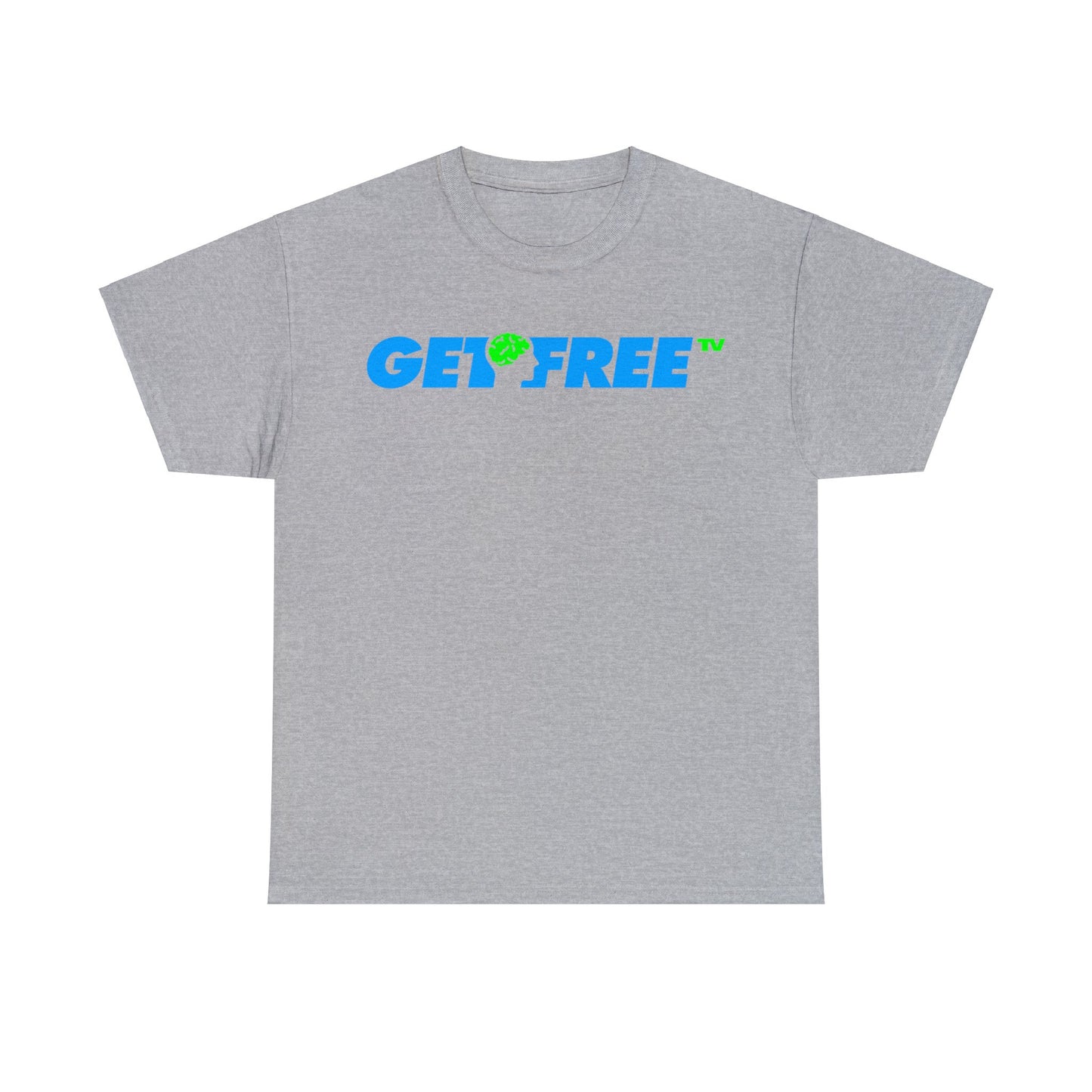 GETFREE BLUE BOX TEE