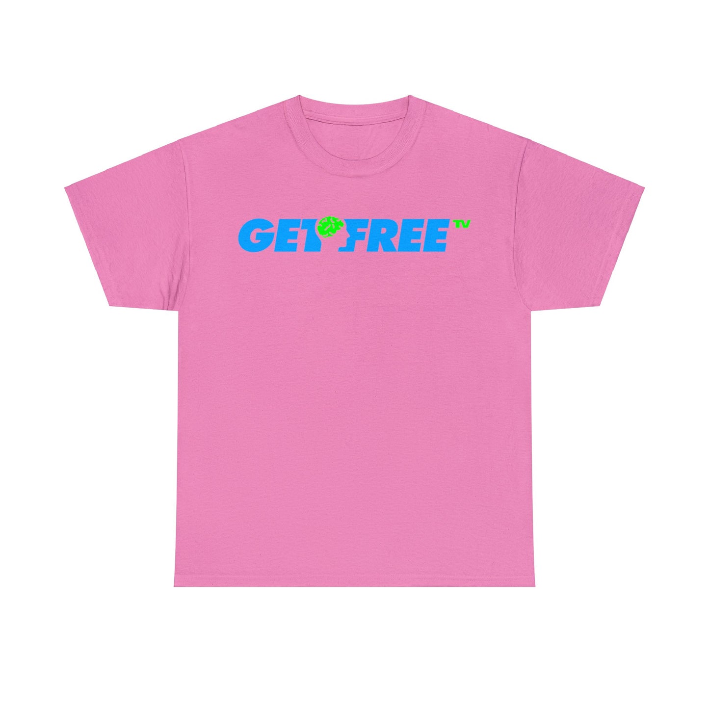 GETFREE BLUE BOX TEE