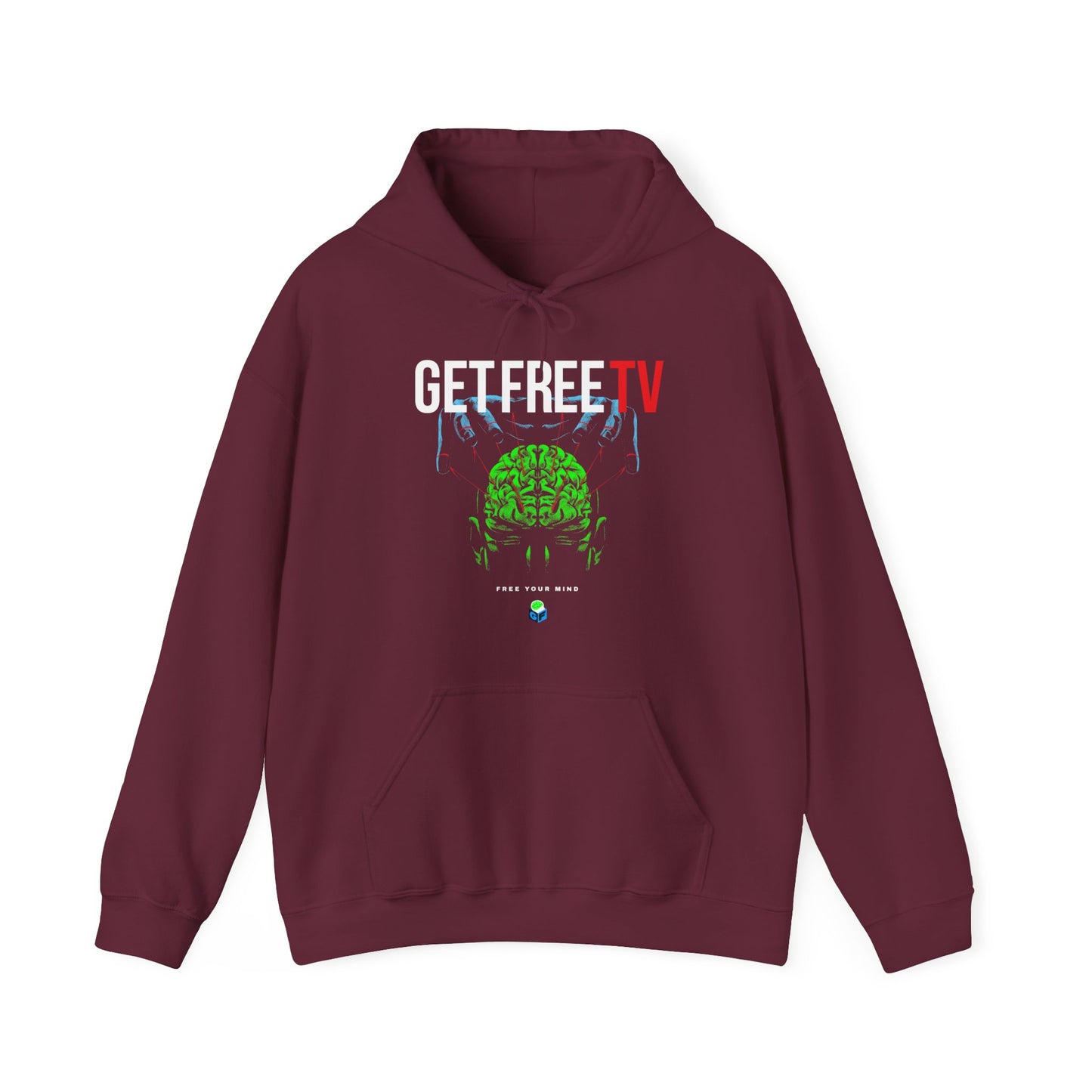 FREE YOUR MIND FROM THE PUPPETEERS Light Hoodie
