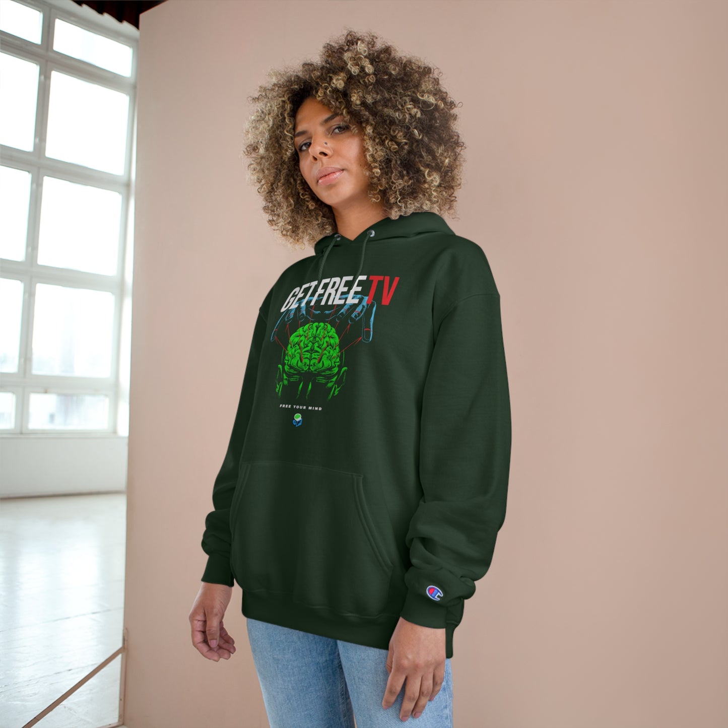 FREE YOUR MIND FROM THE PUPPETEERS Premium Hoodie