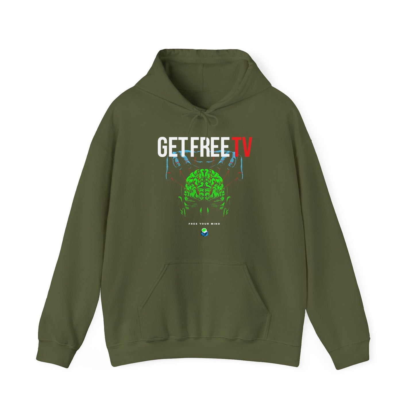 FREE YOUR MIND FROM THE PUPPETEERS Light Hoodie