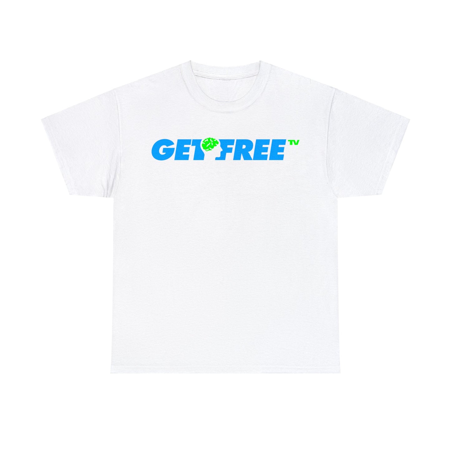 GETFREE BLUE BOX TEE