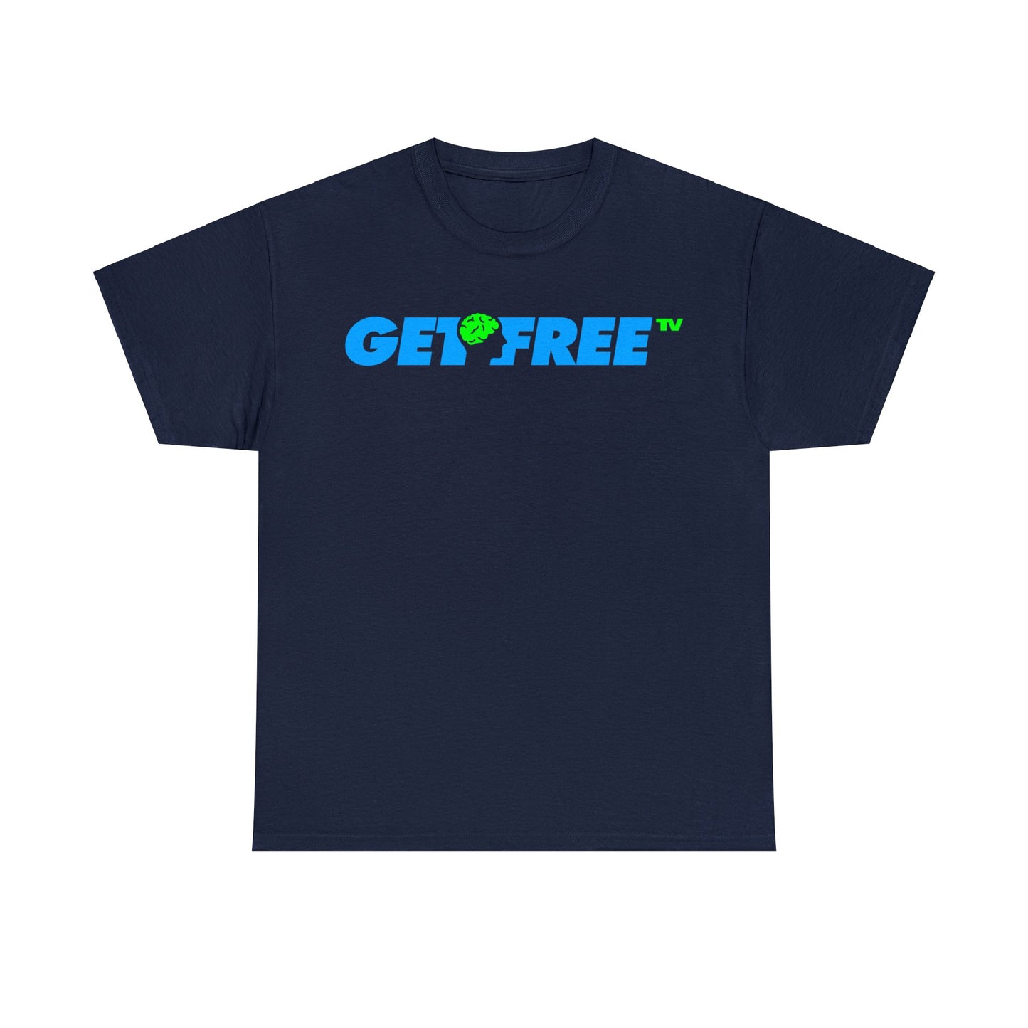 GETFREE BLUE BOX TEE