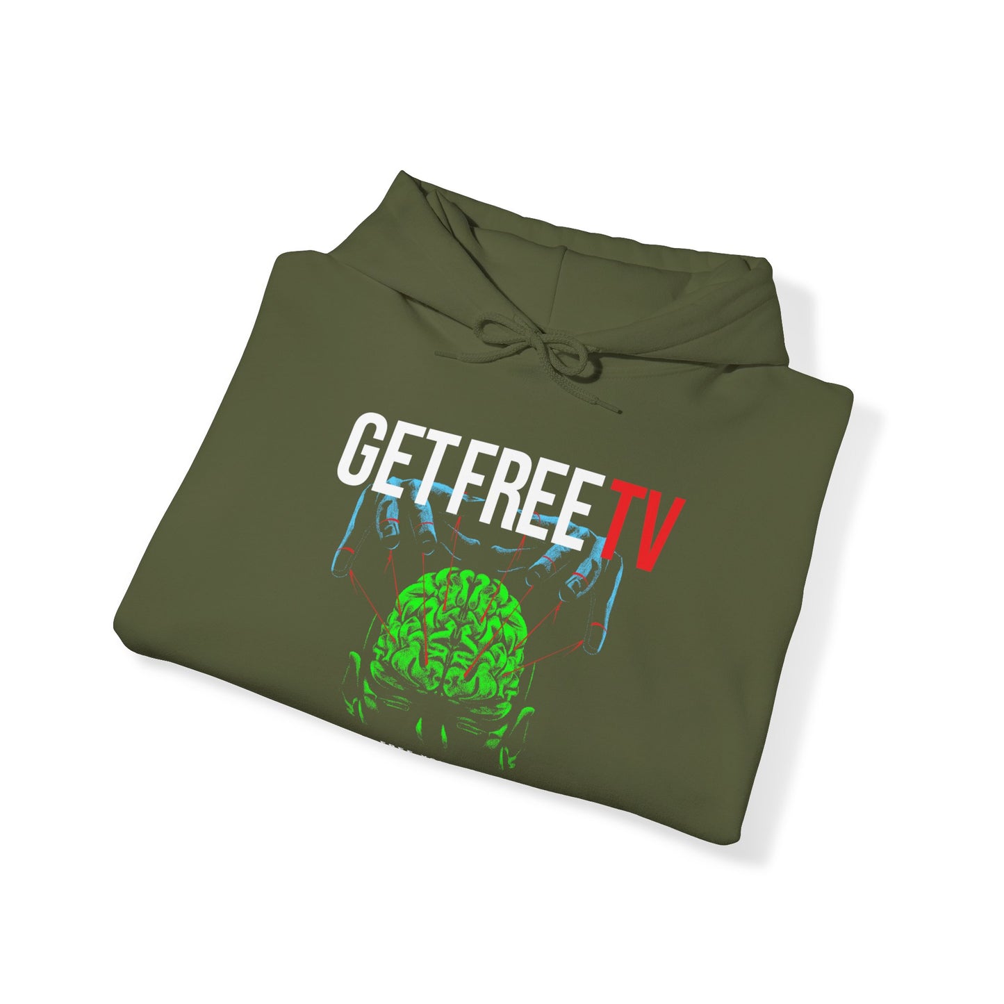 FREE YOUR MIND FROM THE PUPPETEERS Light Hoodie