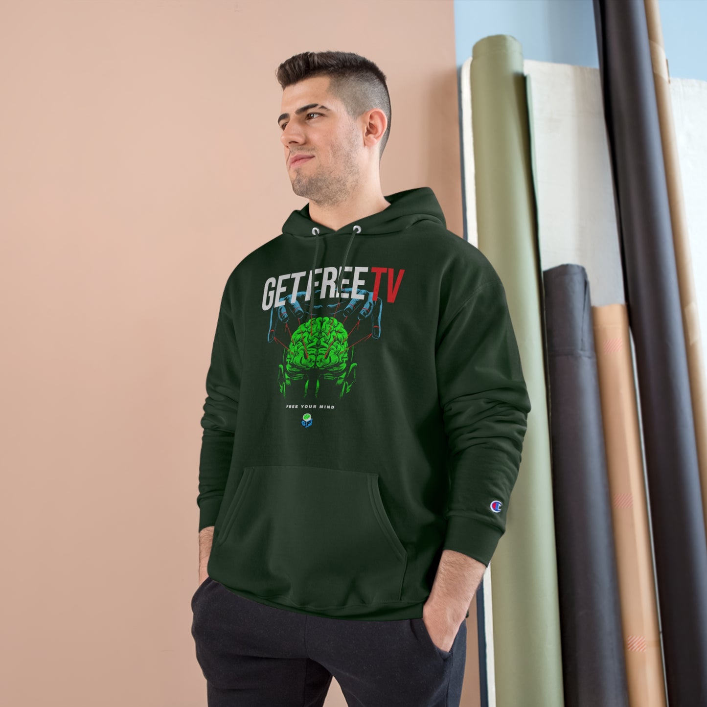 FREE YOUR MIND FROM THE PUPPETEERS Premium Hoodie