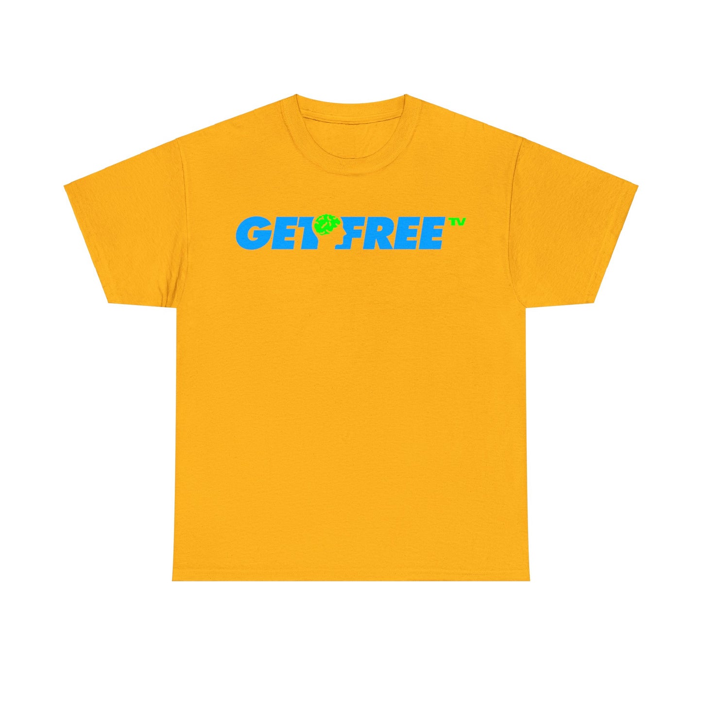 GETFREE BLUE BOX TEE