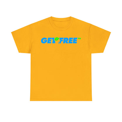 GETFREE BLUE BOX TEE