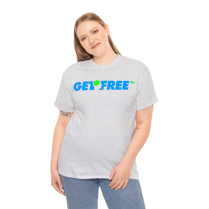 GETFREE BLUE BOX TEE