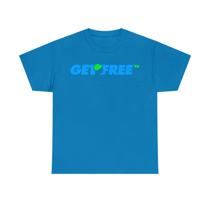 GETFREE BLUE BOX TEE