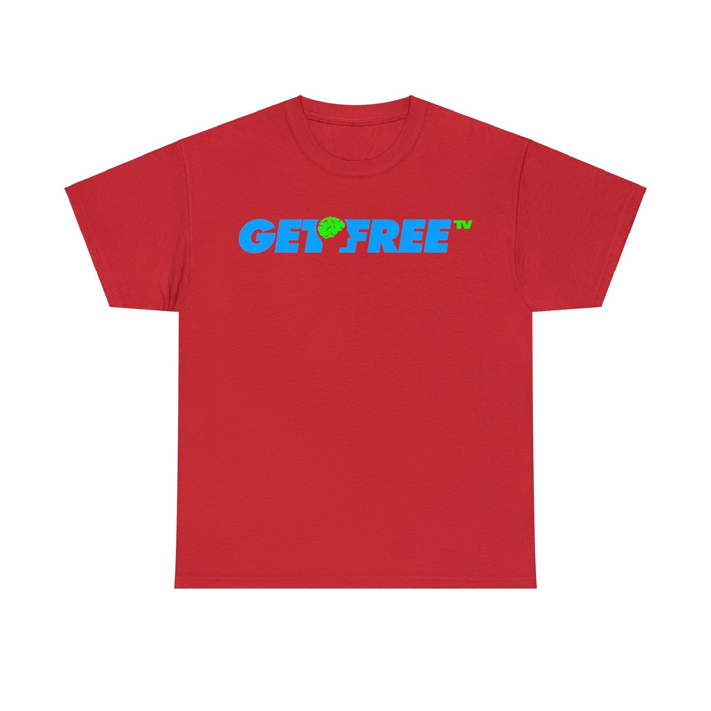 GETFREE BLUE BOX TEE