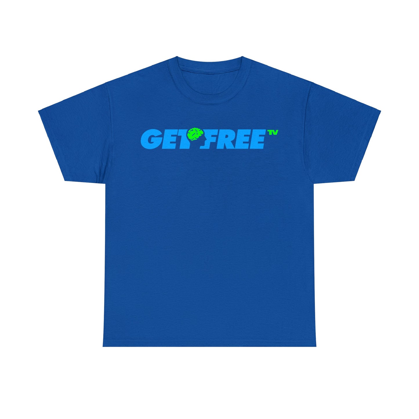 GETFREE BLUE BOX TEE